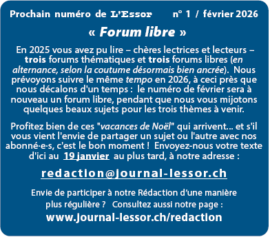 Forum de février 2026